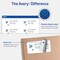 Avery Printable Shipping Labels with Sure Feed, 2" x 4" Customizable Stickers, White, 250 Blank Mailing Labels, Great for Mailing, Shipping, and More (8163)